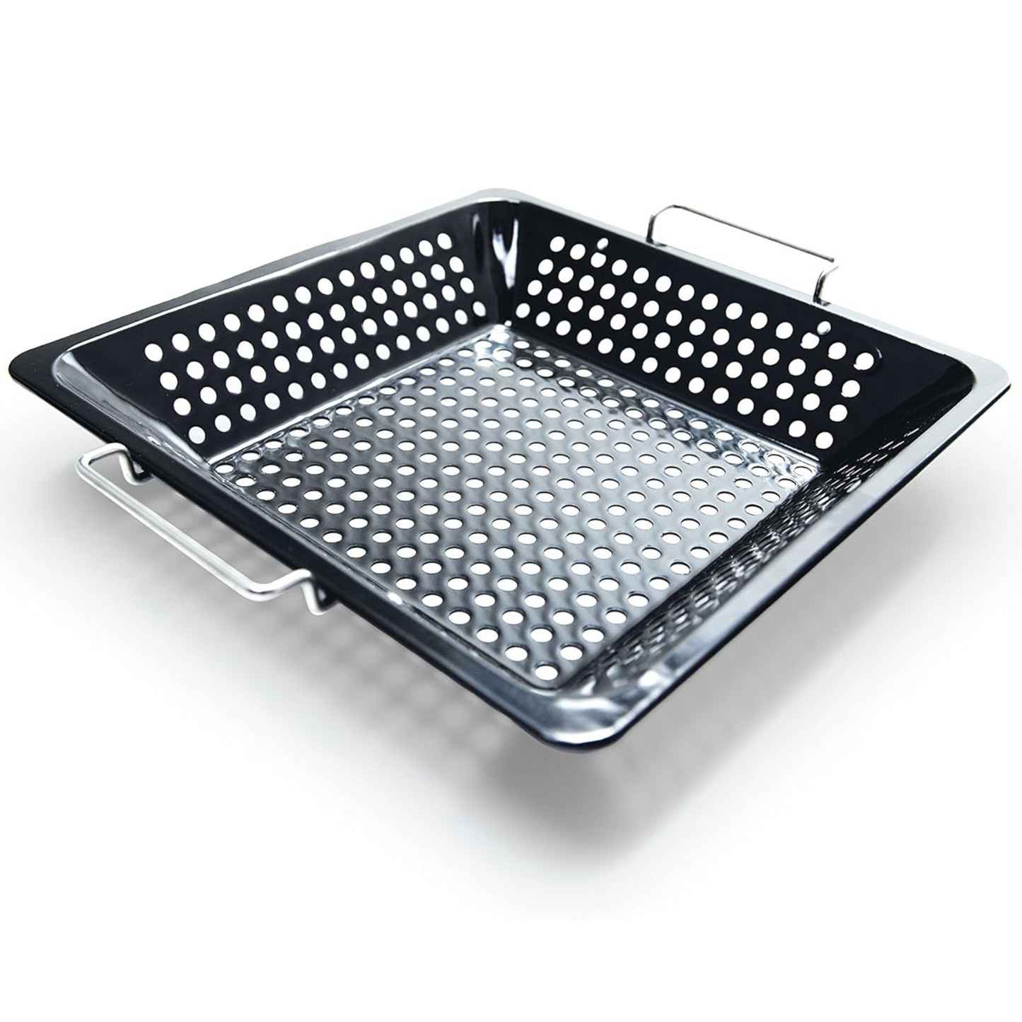 Porcelain Coated Square BBQ Wok