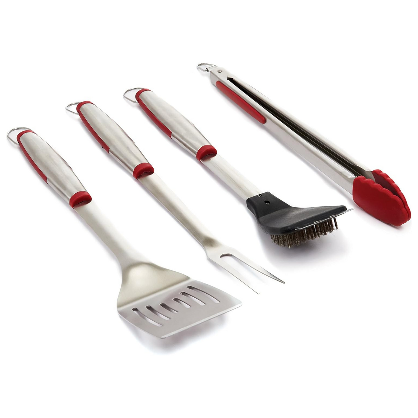 Stainless Steel BBQ Tool Set - 4 piece