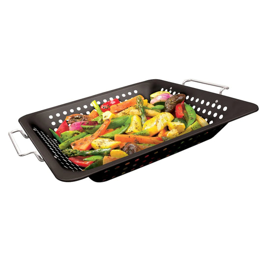 Porcelain Coated Square BBQ Wok