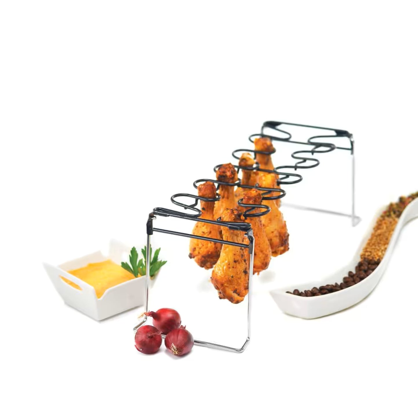 Non-Stick Barbecue Wing Rack