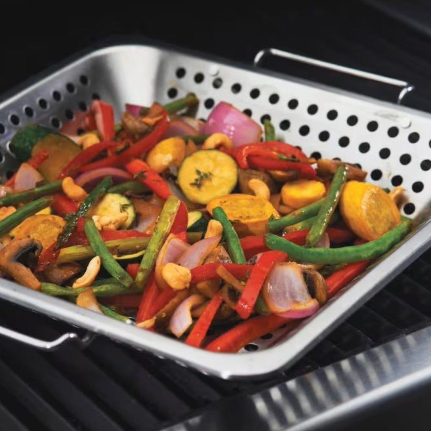 Stainless Steel BBQ Wok