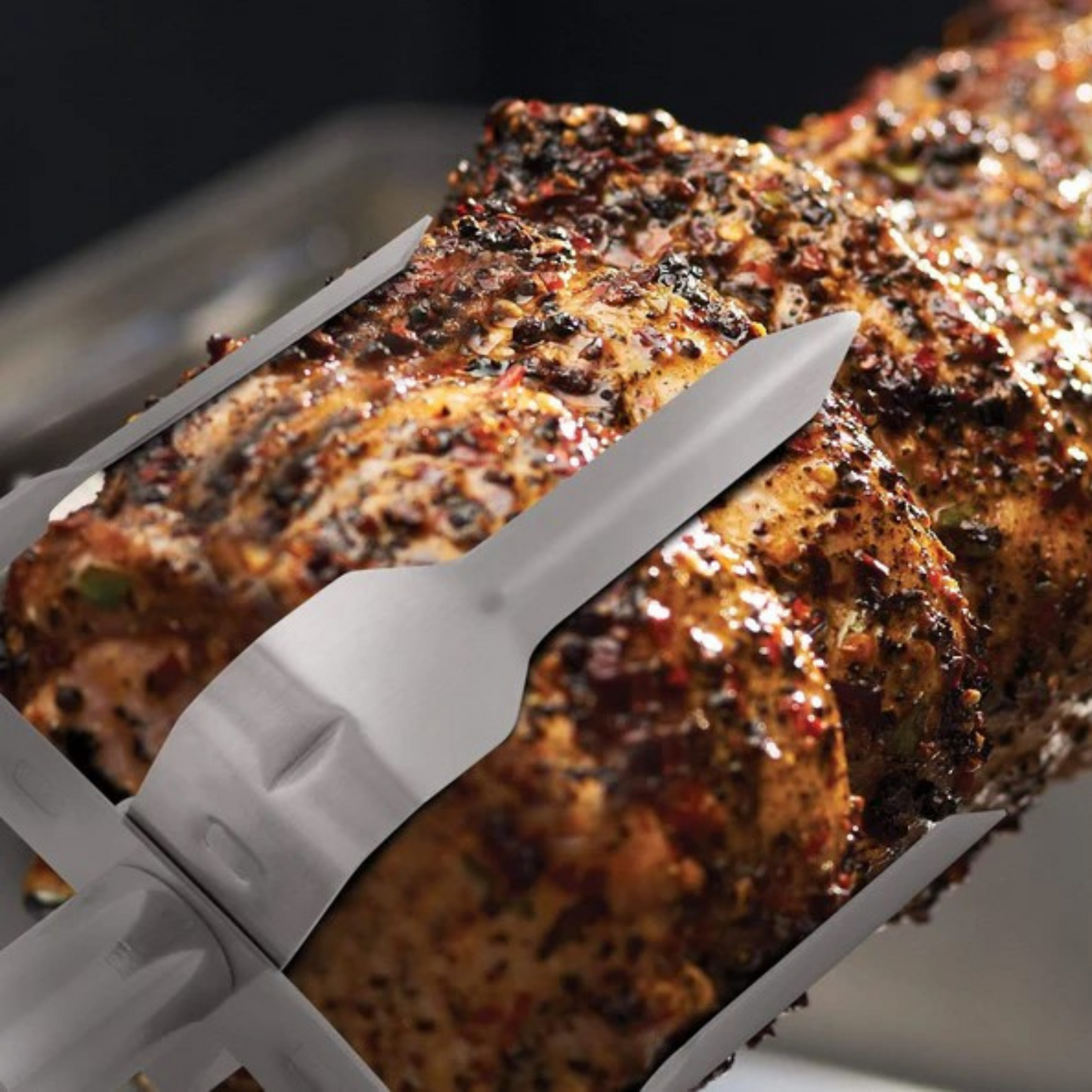 Stainless Steel Rotisserie Mega Forks