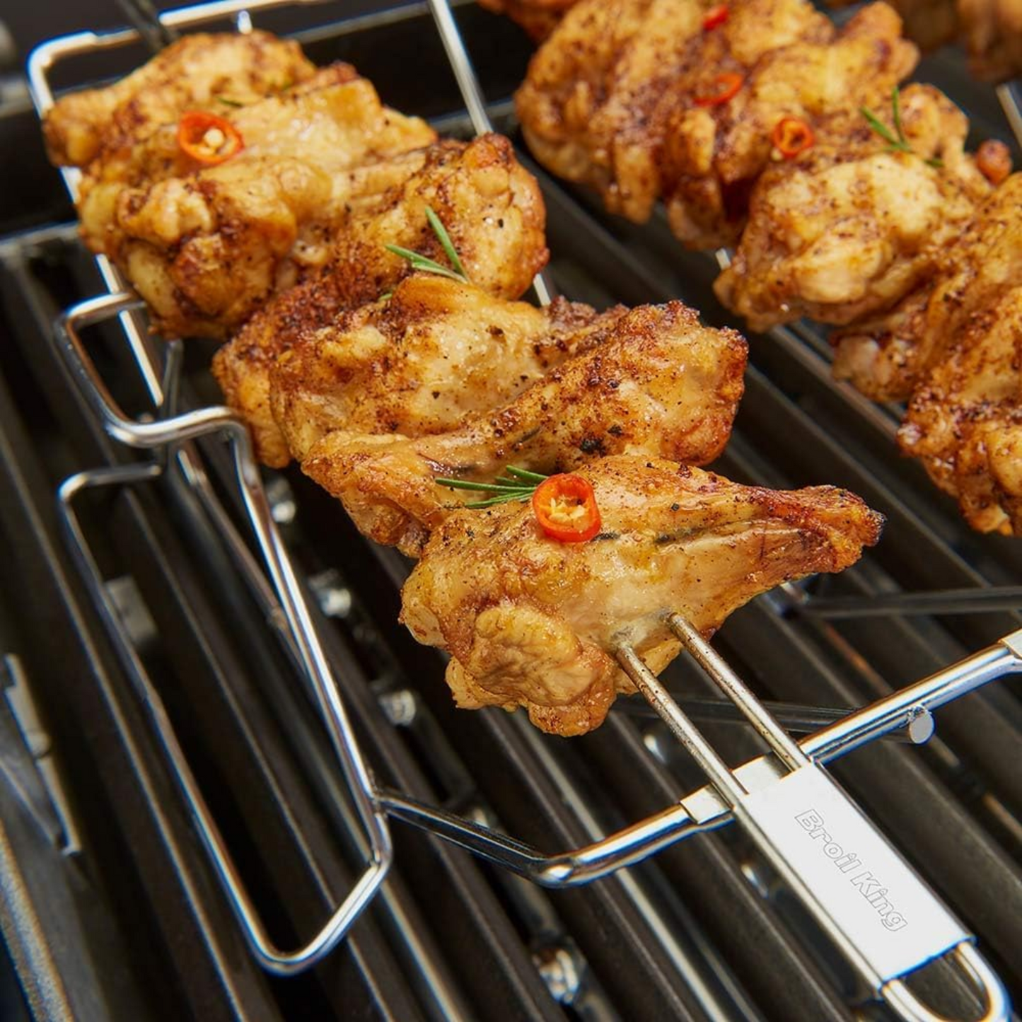 Multi-Functional Roast, Kebab And Skewer Rack