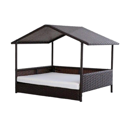 Outdoor Pet Bed with Canopy