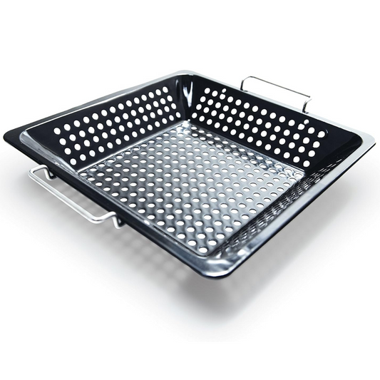 Porcelain Coated Square BBQ Wok