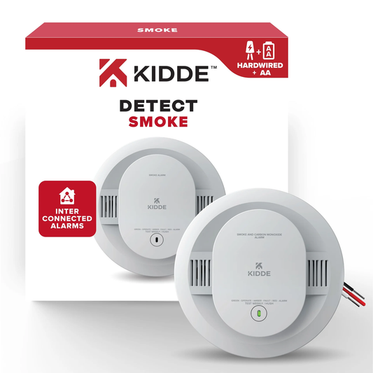 Kidde Smoke Alarm, Hardwired with 10-Year Backup Battery