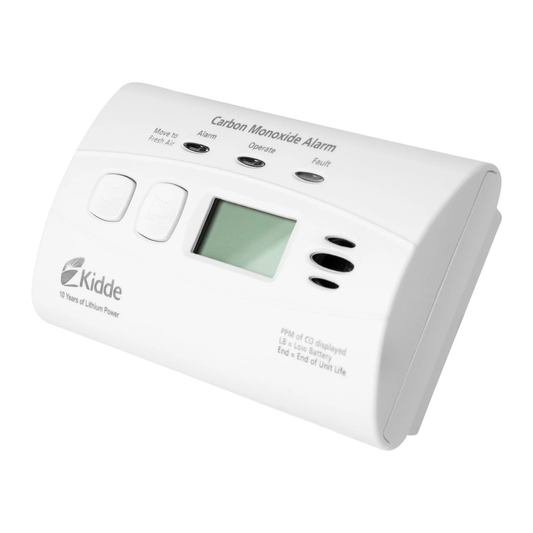 Kidde 10-Year Battery Worry-Free Carbon Monoxide Alarm with Digital Display