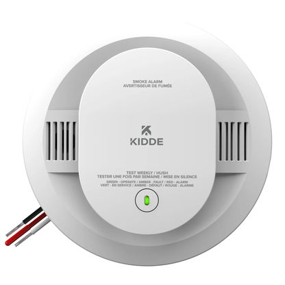 Kidde Smoke Alarm, Hardwired with AA Backup Battery