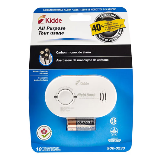 Kidde Battery Operated Carbon Monoxide Alarm