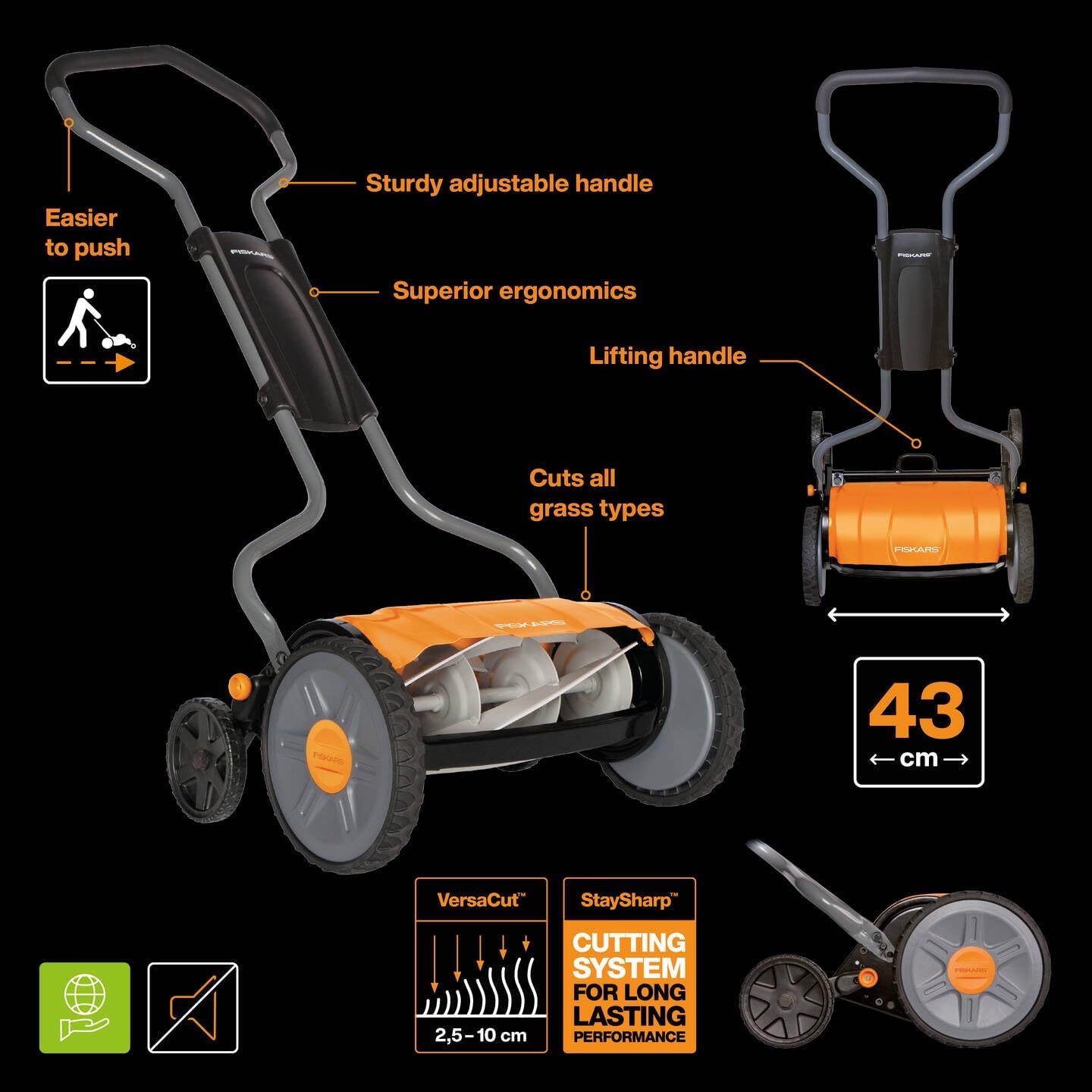 StaySharp Reel Mower