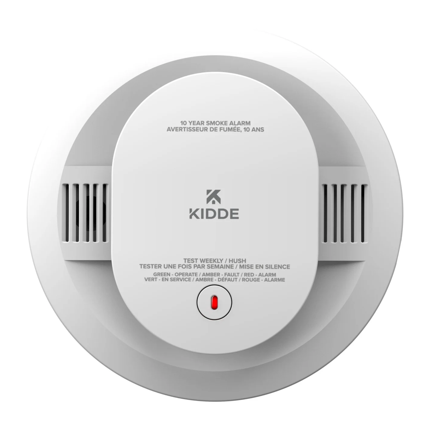 Kidde Smoke Alarm, 10-Year Battery Powered