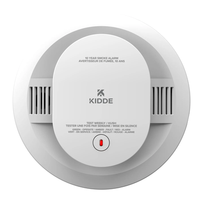 Kidde Smoke Alarm, 10-Year Battery Powered