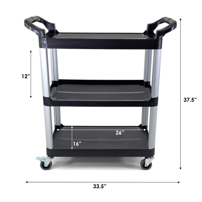3 Shelf Utility Cart