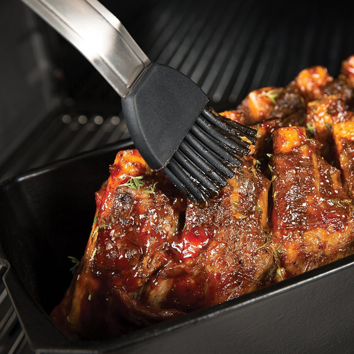 Cast Iron Rib Roaster
