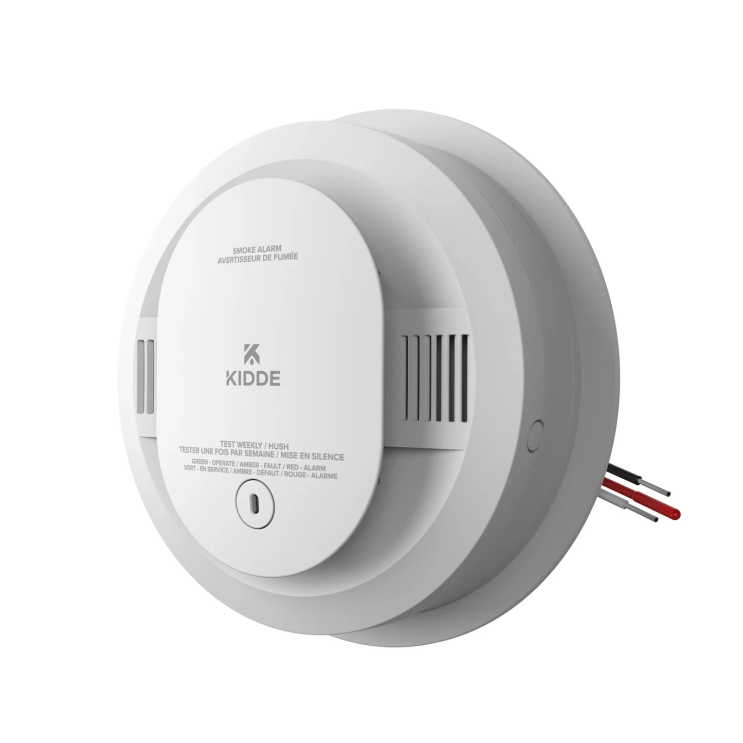 Kidde Smoke Alarm, Hardwired with AA Backup Battery