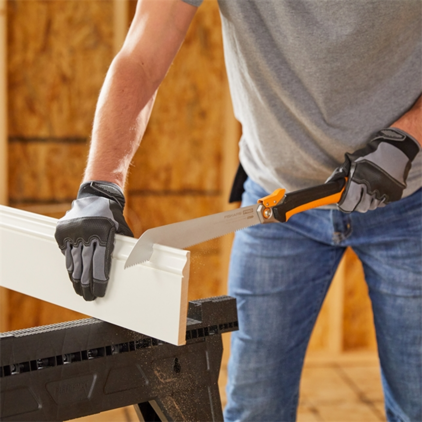 Folding Flush Cut Pull Saw - 10 in.