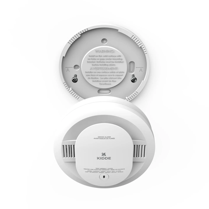 Détecteur de fumée compact Kidde, alimenté par piles AA